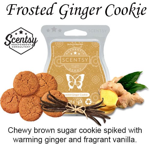 Frosted Ginger Cookie Scentsy Wax Melt