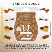 Vanilla Suede Scentsy Wax Bar