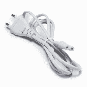 2-Pin White Cord