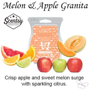 melon and apple granita