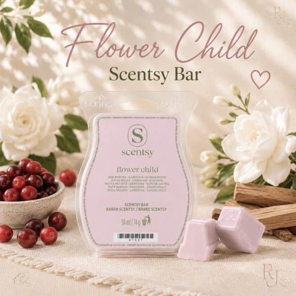 Flower Child Scentsy Wax Bar Melt Flower Child Scentsy Wax Bar Melt