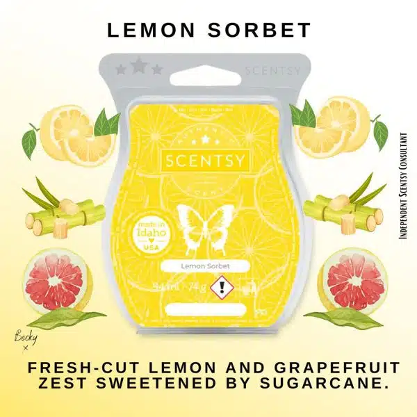 Lemon Sorbet Scentsy Bar
