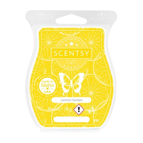 Lemon Sorbet Scentsy Wax Bar Melt