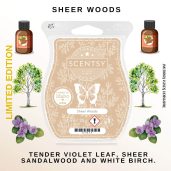 Sheer Woods Scentsy Wax Bar