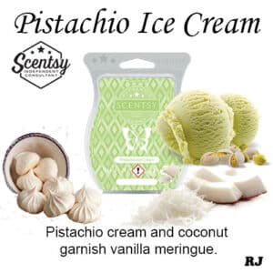 pistachio ice cream scentsy wax melt