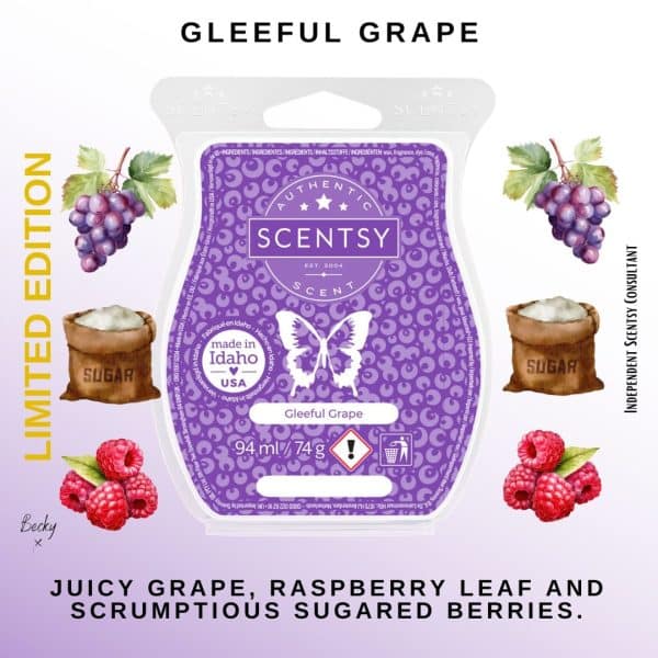 Gleeful Grape Scentsy Bar
