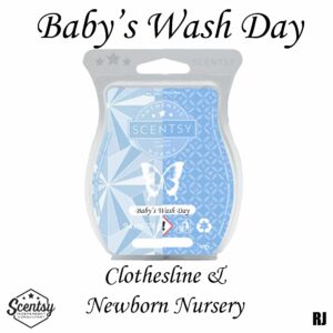 Baby's Wash Day Scentsy Mixology Recipe