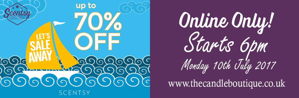 Scentsy July 2017 Big Flash Sale