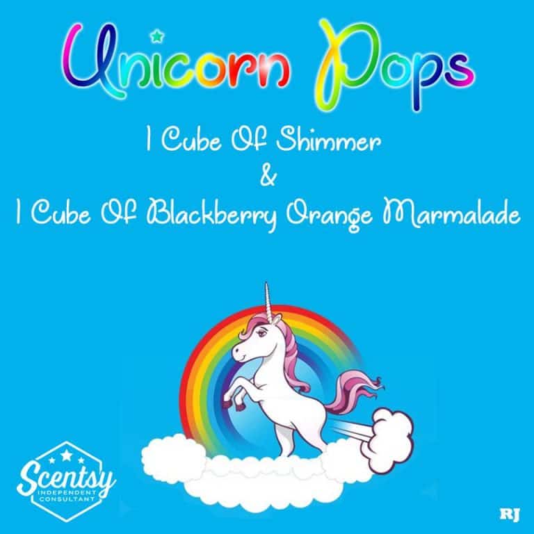 Unicorn Pops Scentsy Mixology Recipe Review