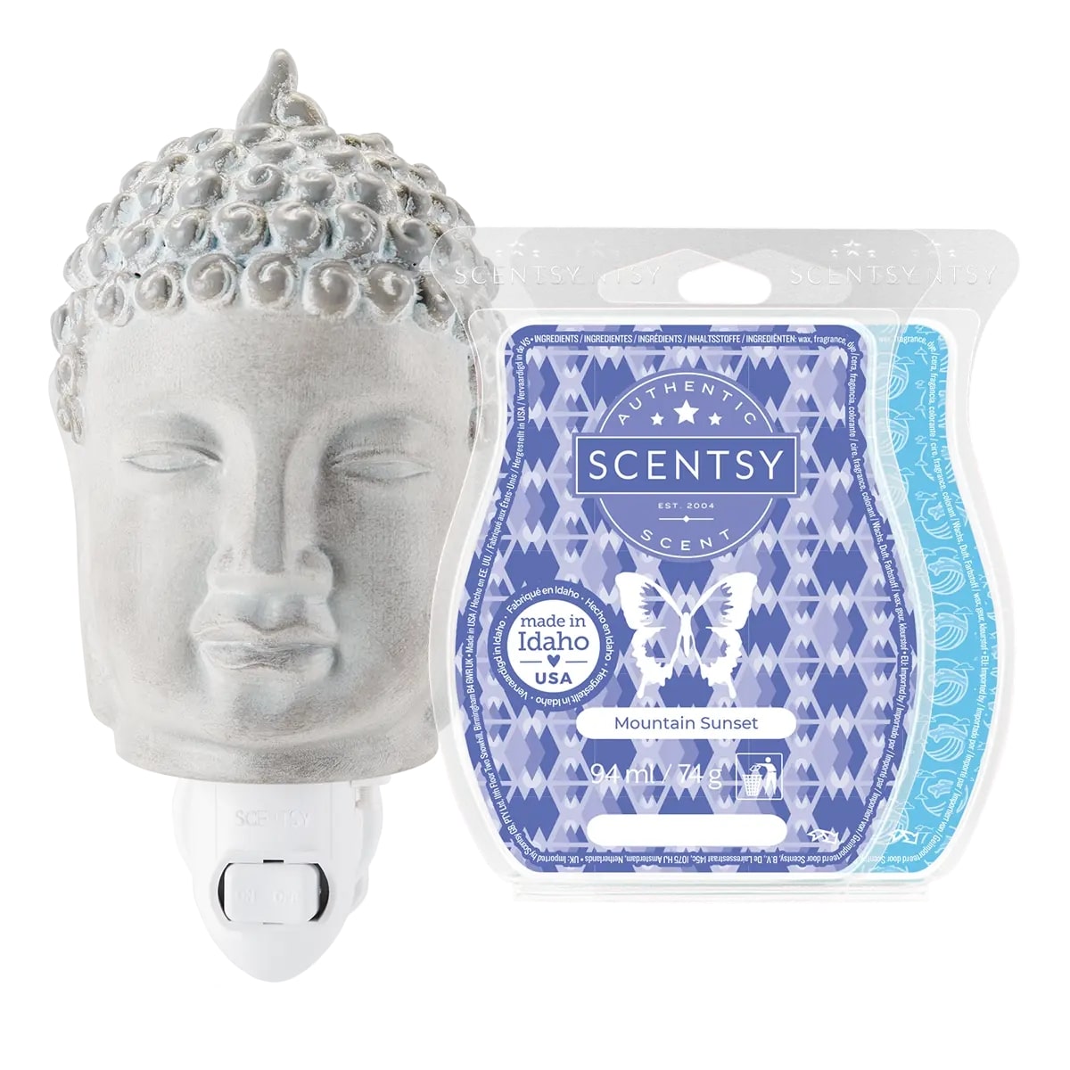 Calm Escape Bundle - Bali Plug-in Scentsy Mini Warmer Calm Escape Bundle - Bali Plug-in Scentsy Mini Warmer