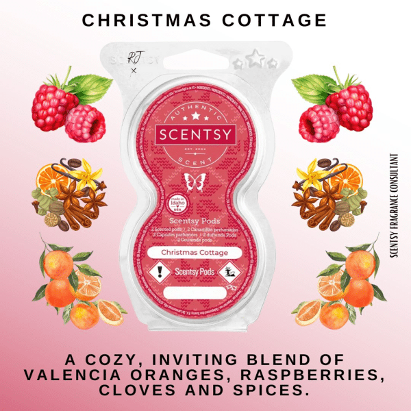 Christmas Cottage Scentsy Fragrance Pods