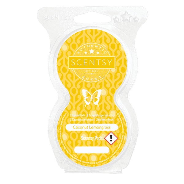 Coconut Lemongrass Scentsy Pod Twin Pack