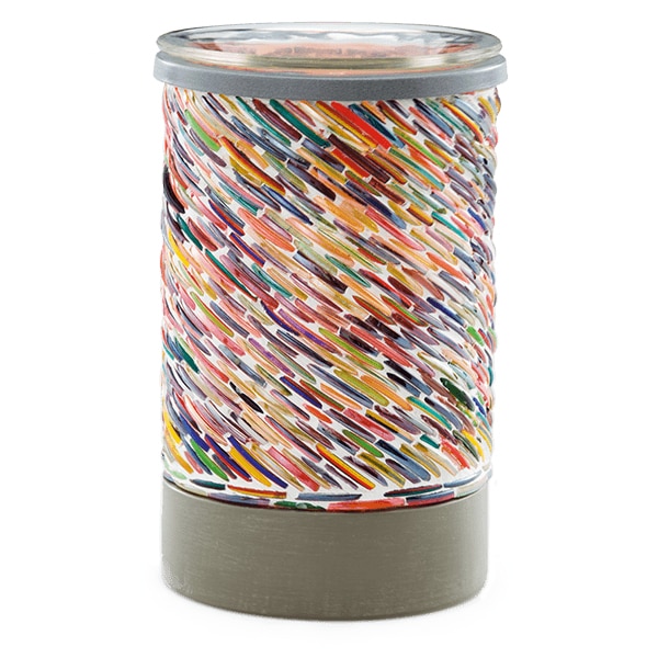 colours of the rainbow scentsy warmer the candle boutique