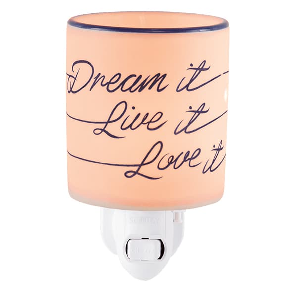 Dream It, Live It, Love It Plugin Mini Warmer The Candle Boutique