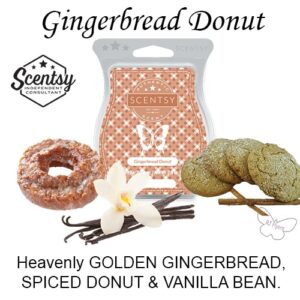 Gingerbread Donut Scentsy Bar