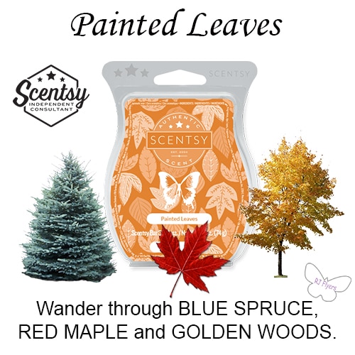 Painted Leaves Scentsy Bar