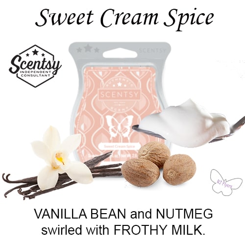 Sweet Cream Spice Scentsy Bar