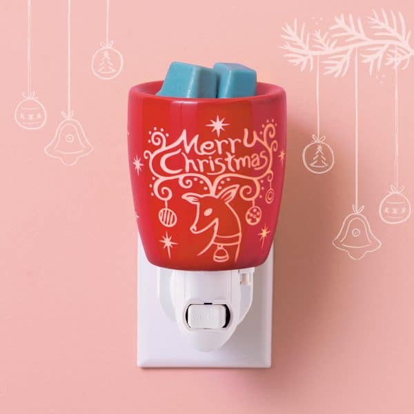 good tidings scentsy plugin mini warmer the candle christmas bulb replacement