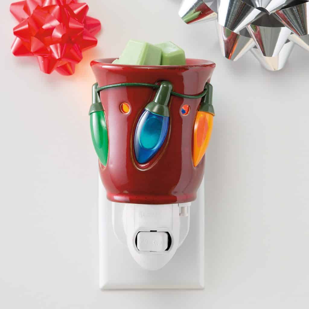 Holiday Lights Scentsy Plugin Mini Warmer The Candle Boutique