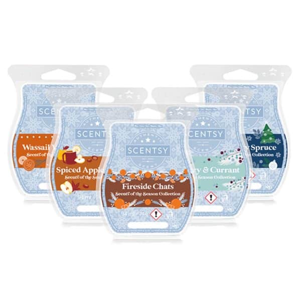 Scents of the Season Scentsy Wax Collection
