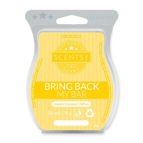 Lemon Coconut Chiffon Scentsy Bar