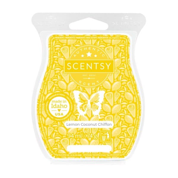 Lemon Coconut Chiffon Scentsy Wax Bar