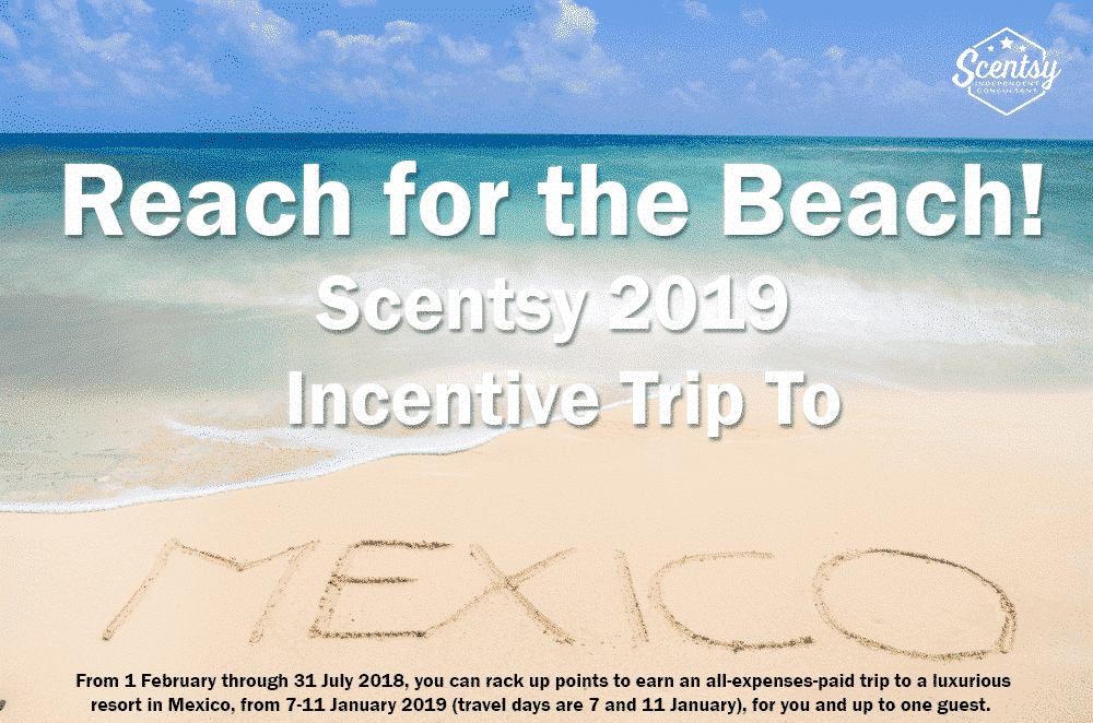 it s time to reach for the beach scentsy 2019 incentive