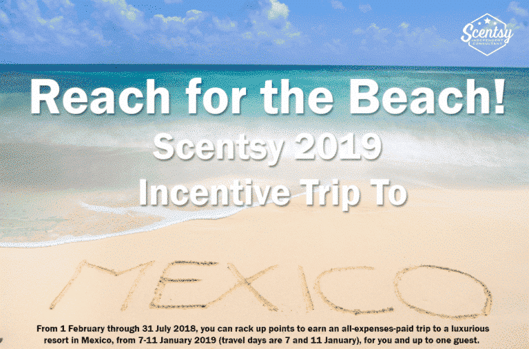 It’s time to Reach for the Beach! Scentsy 2019 Incentive