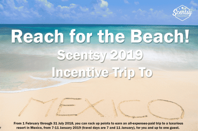 Reach For The Beach Scentsy Incentive 2019