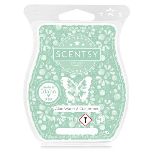 Aloe Water & Cucumber Scentsy Bar Melt