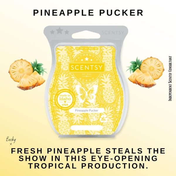 Pineapple Pucker Scentsy Bar