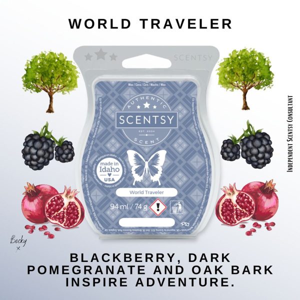 World Traveler Scentsy Bar