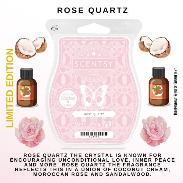 Rose Quartz Scentsy Bar