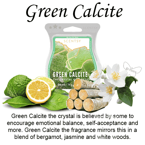 Green Calcite Scentsy Wax Melt