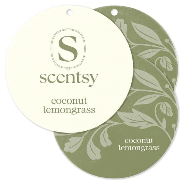 Coconut Lemongrass Scentsy Scent Circles