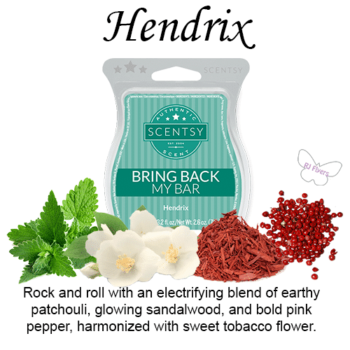 Hendrix Scentsy Bar Hendrix Scentsy Bar