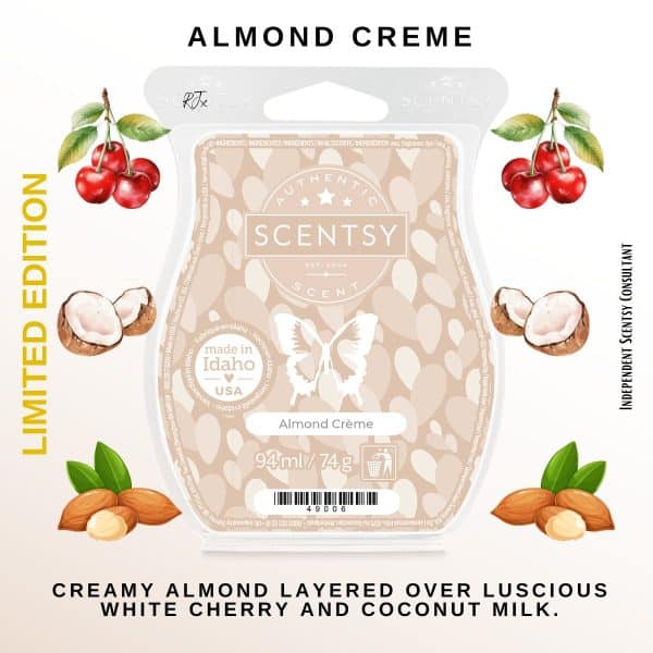 Almond Creme Scentsy Wax Bar