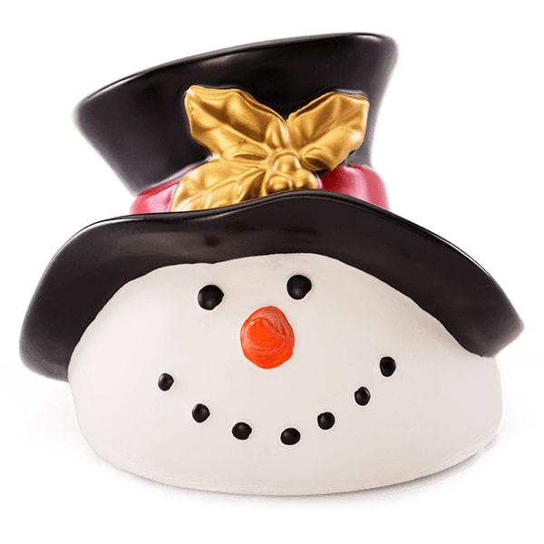 Build A Snowman Dish And Lid