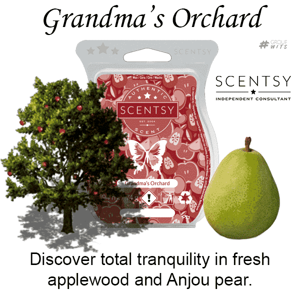 Grandma's Orchard Scentsy Scented Wax Bar
