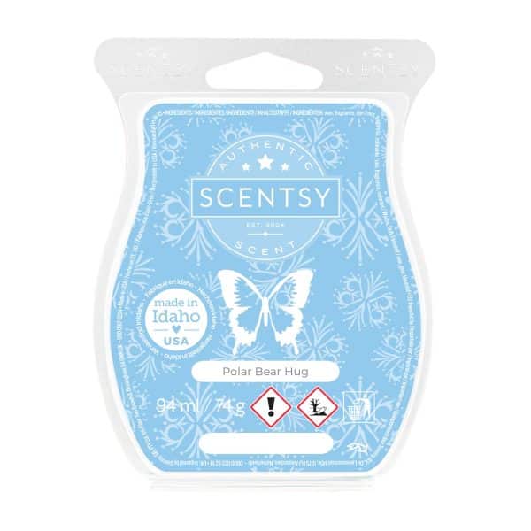 Polar Bear Hug Scentsy Wax Bar Melt