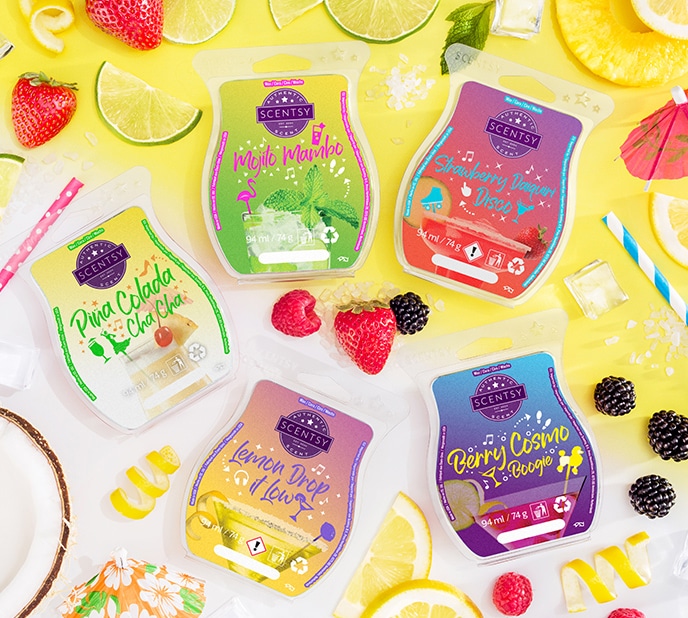 New Scentsy Bars Now Available “Lets Boogie Fragrance Collection” Fragrance that moves you!