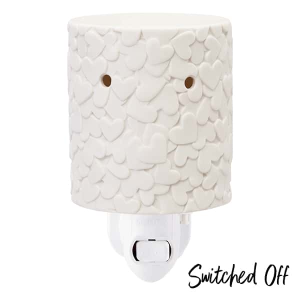 Share Your Heart Scentsy Plugin Mini Warmer Switced Off