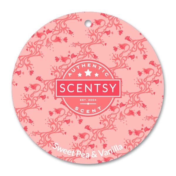 Sweet Pea & Vanilla Scent Circle