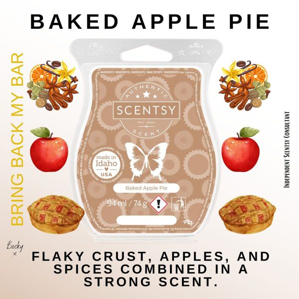 Baked Apple Pie Scentsy Bar