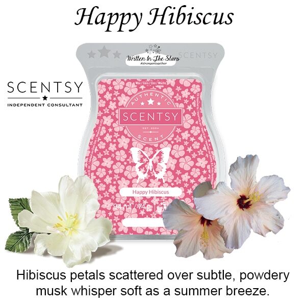 Happy Hibiscus Scentsy Melt Wax Bar