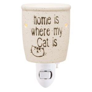 Home Is Where My Cat Is Plug-in Mini Warmer