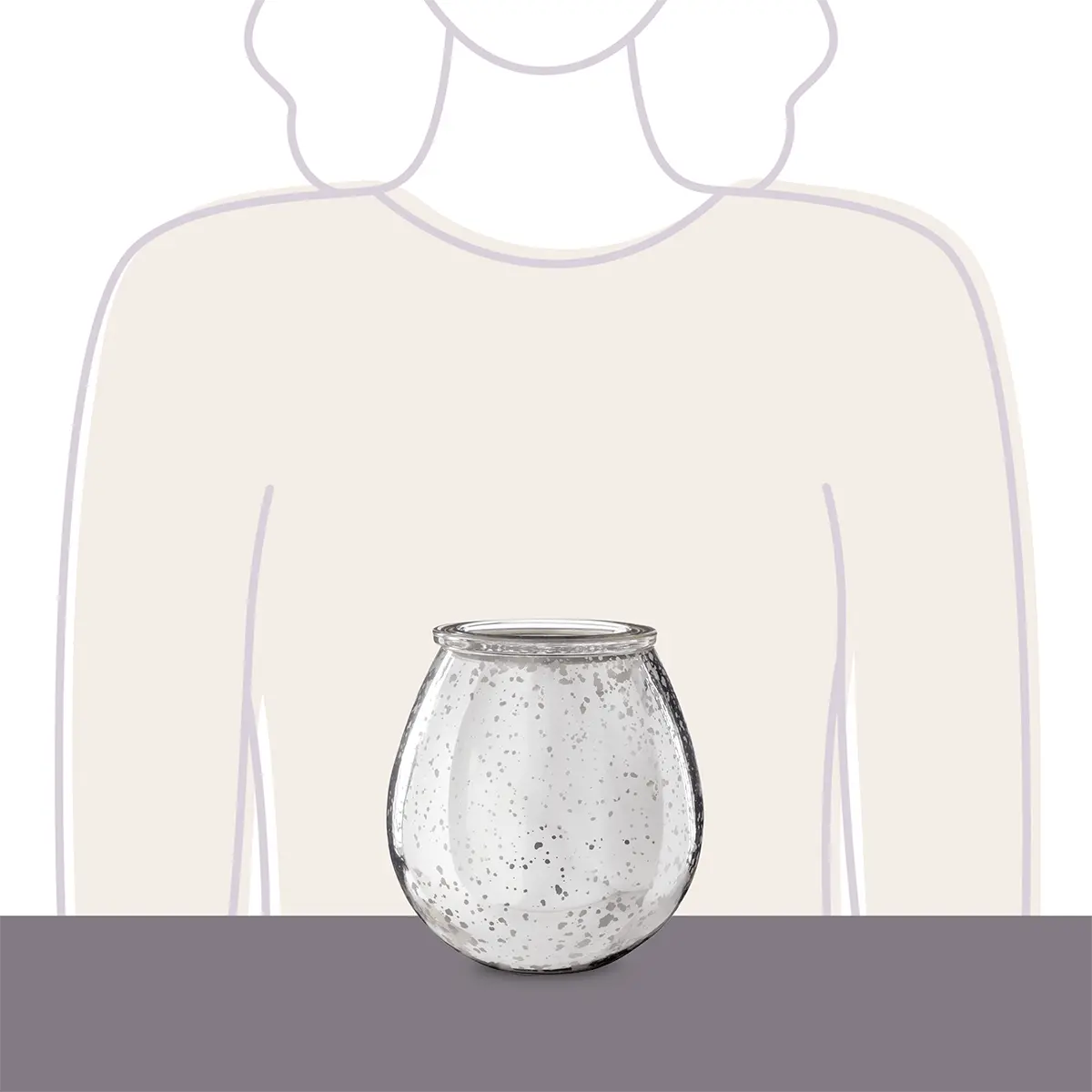 Mercury Glass Scentsy Warmer Size & Video Mercury Glass Scentsy Warmer Size & Video