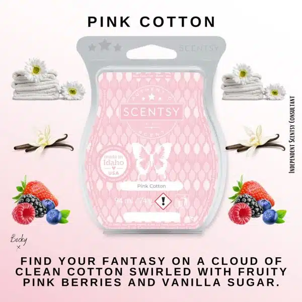 Pink Cotton Scentsy Bar