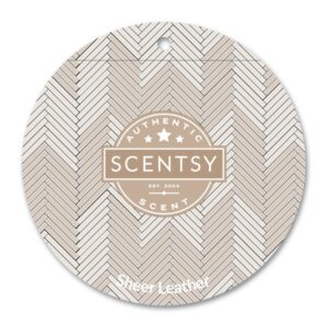 Sheer Leather Scentsy Scent Circle