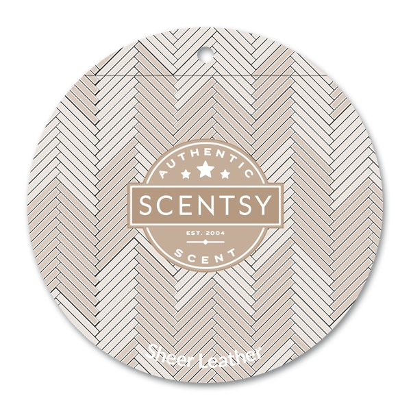 Sheer Leather Scentsy Scent Circle